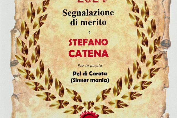 CATENA STEFANO Poesia Anno 2024